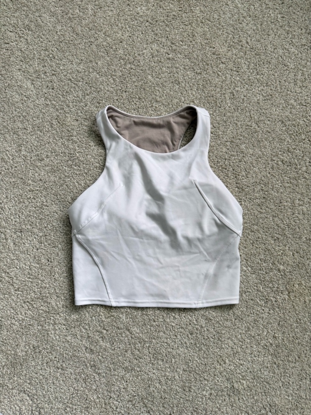 lululemon Wundertrain Racerback Tank Top, size 6